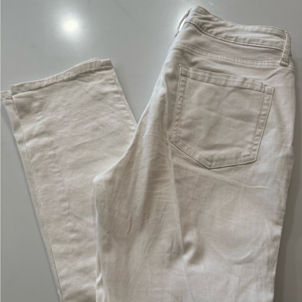 Charter Club Women's Straight Leg Jeans - Cream